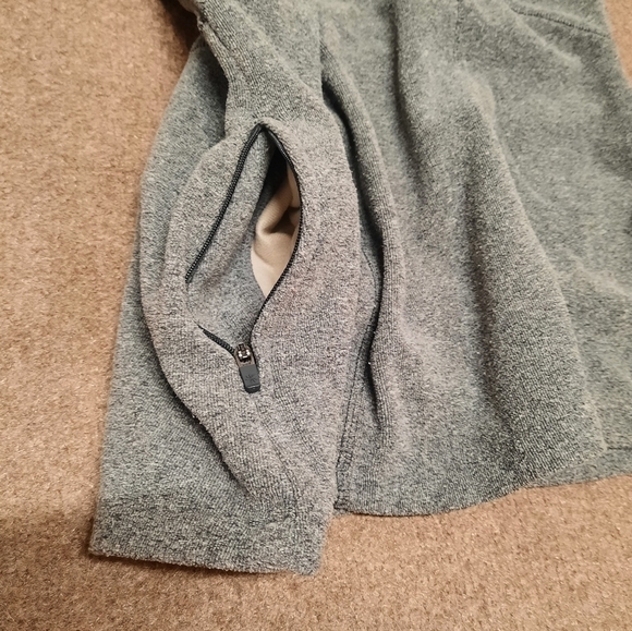 ATHLETA (XS) Gray Half Dome Half Zip Pullover Sweatshirt - Picture 2 of 8